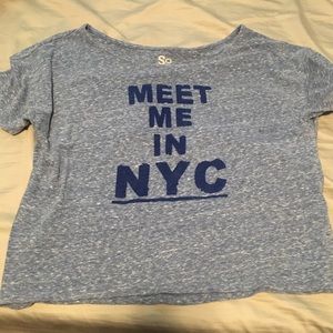 Heathered nyc tee (2 for $12)